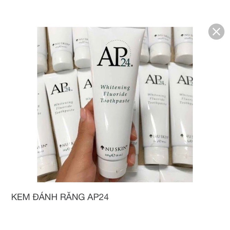 (Authentic) Kem đánh răng NU SKIN AP24 hàng xách tay Mỹ - TRÙM SỈ