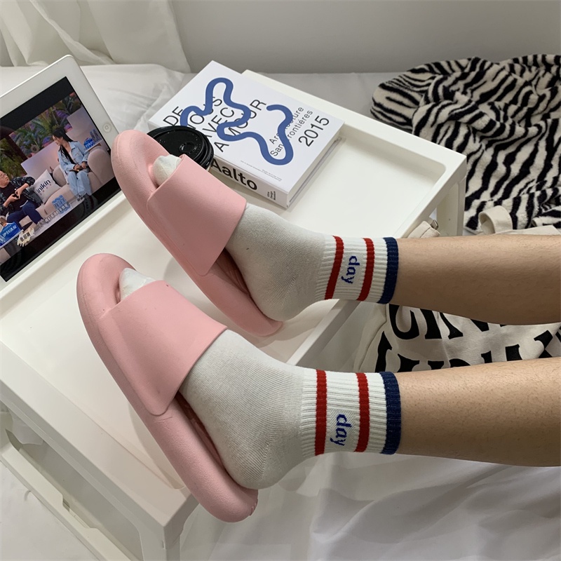 JY501- Dép đế mềm cà rốt dễ thương bánh mì nữ, dép bánh mì cute tự thiết kế sticker thời trang ullzzang xinh