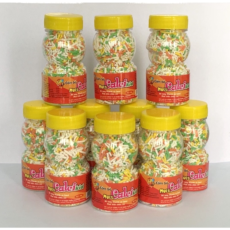 ( Combo 10 chai ) Cốm Bổ CANXI Vinaphar  - Bồi dưỡng cơ thể cho trẻ biếng ăn, giúp tăng cường chiều cao