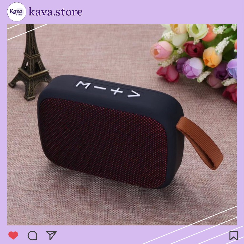 Loa Bluetooth G2 mini Kava Store thu FM-Đọc thẻ nhớ SD-TF-USB Loa giá rẻ nghe nhạc chất lượng