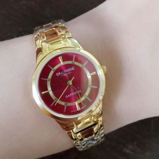 Đồng hồ Nữ SUNRISE 9976 SA full hộp , kính Sapphire chống xước, chống nước tốt