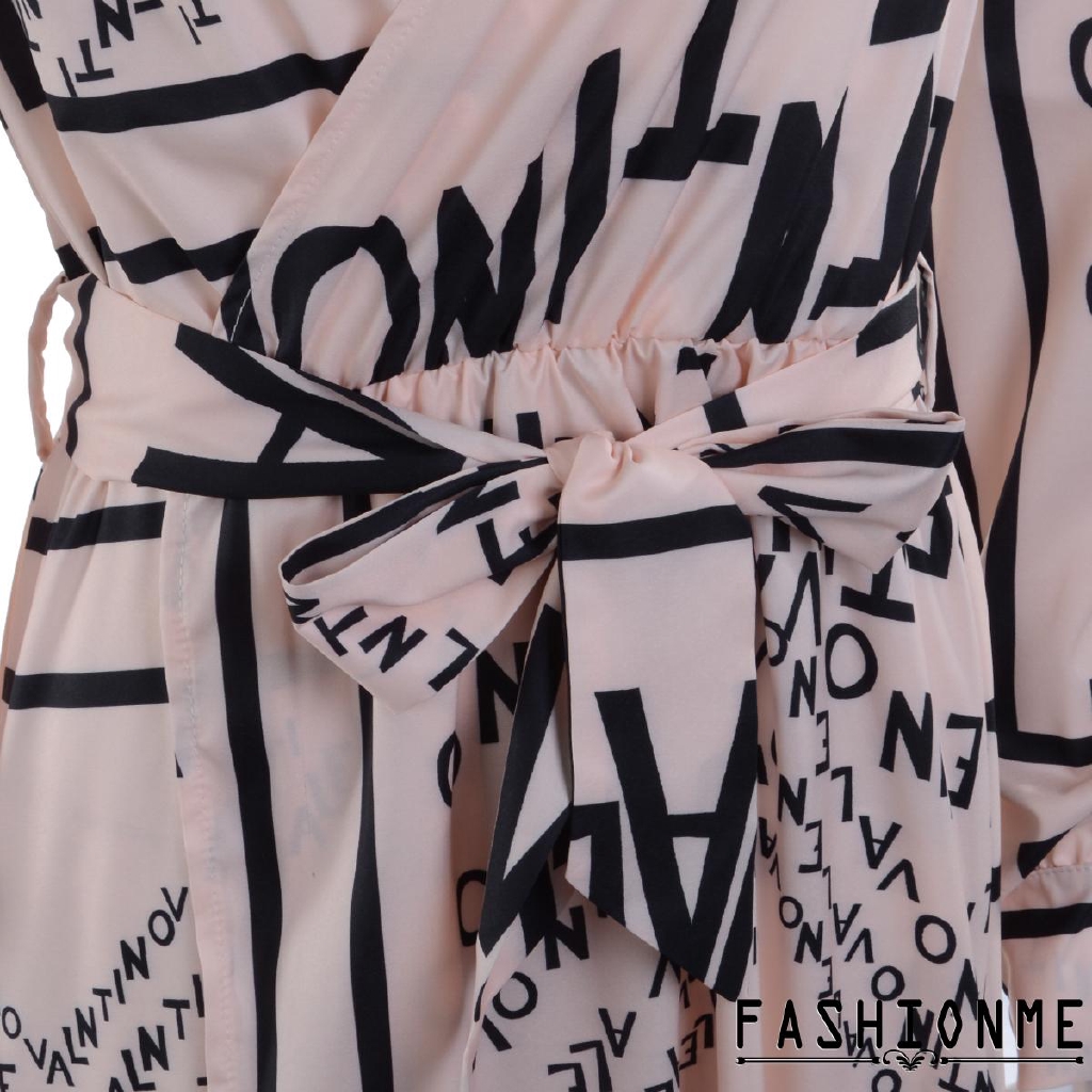 Đầm Maxi tay dài cổ chữ V phong cách Boho | BigBuy360 - bigbuy360.vn