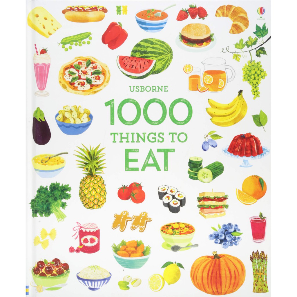 Sách - Anh: 1000 Things To Eat