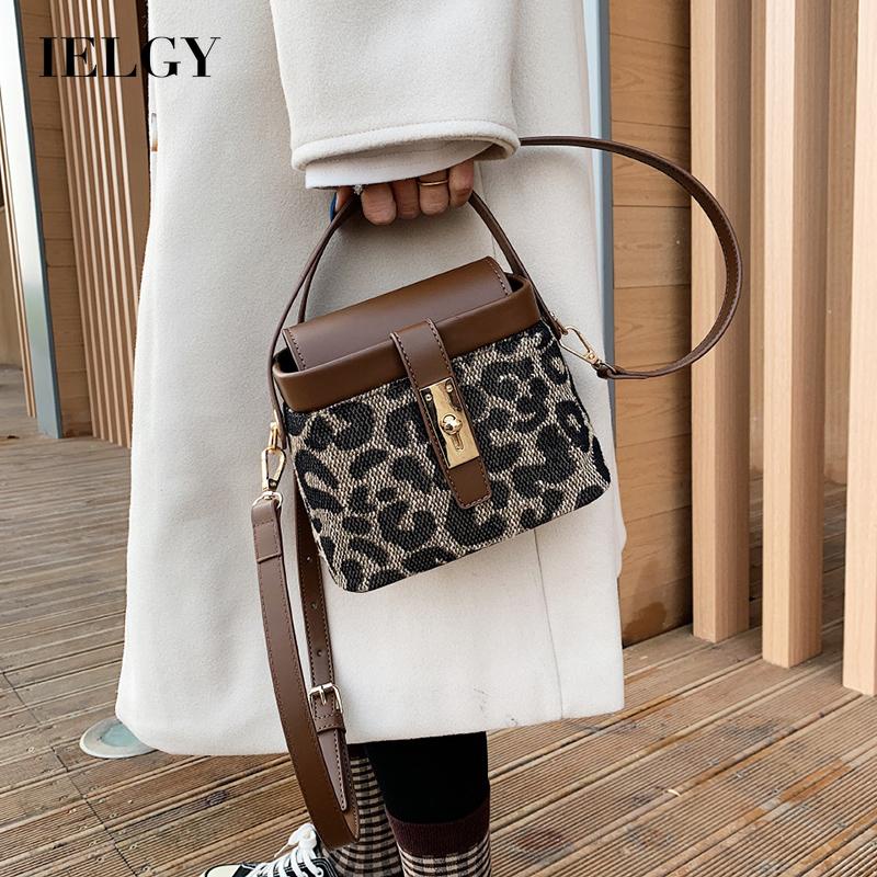 Túi đeo chéo vai IELGY họa tiết tuỳ chọn 3 mẫu thời trang sành điệu cho nữ