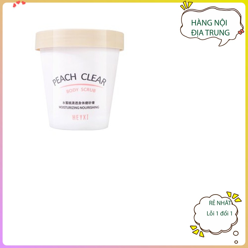 Tẩy Da Chết Body HEYXI ĐÀO MINI 200G_Tẩy da chết toàn thân nội địa trung | BigBuy360 - bigbuy360.vn