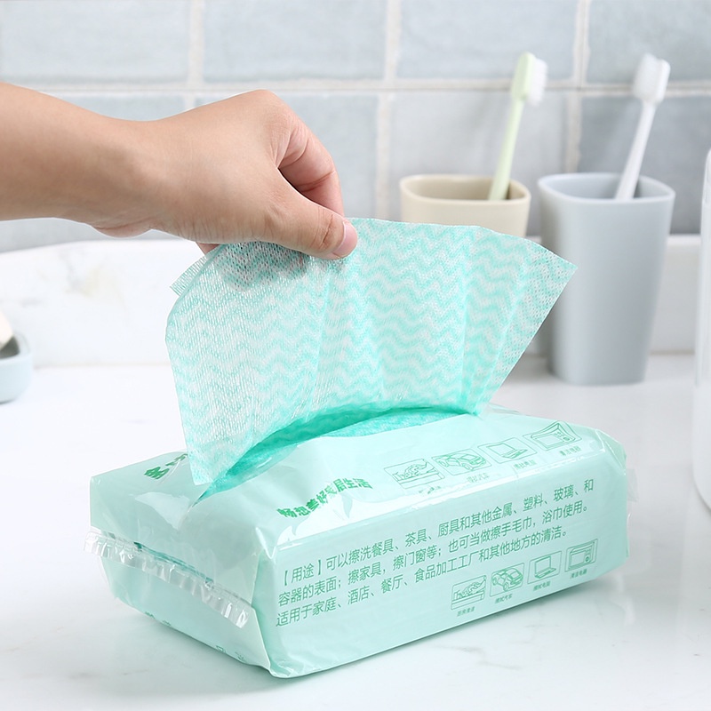 Set 80 Khăn Lau Chén Dĩa Không Dính Có Thể Tái Sử Dụng