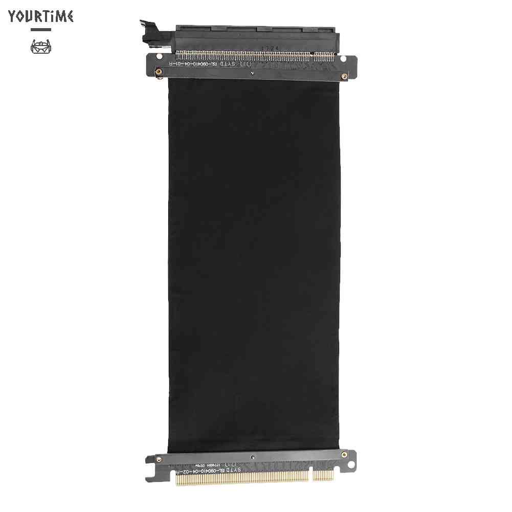 Cáp Mở Rộng PCIe 3.0 16X 180 Độ PCIe 16X Sang 16X Thẻ