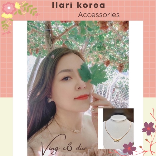 Choker di0️⃣r siêu mảnh/ Vòng Cổ di0️⃣rThời trang Cao Cấp sang chảnh , phụ kiện trang sức - Hari Korea Accessories