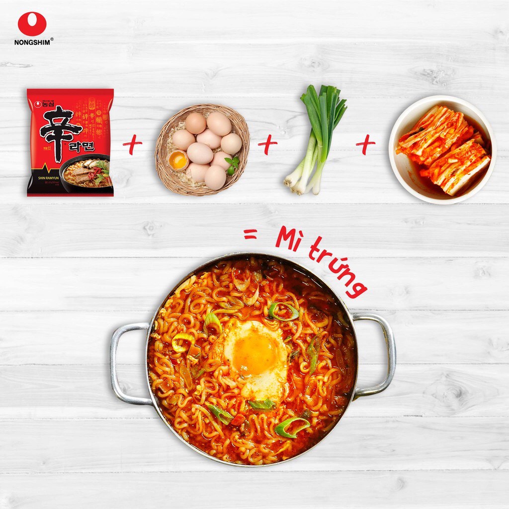 Thế Giới Mì Gói Nội Địa Hàn Quốc Mì Gói Cay NONGSHIM Hàn Quốc Dạng Gói Nhiều Hương Vị Lựa Chọn [Dạng Gói] | BigBuy360 - bigbuy360.vn