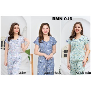Bộ Mặc nhà thô lụa khoét vai cao cấp