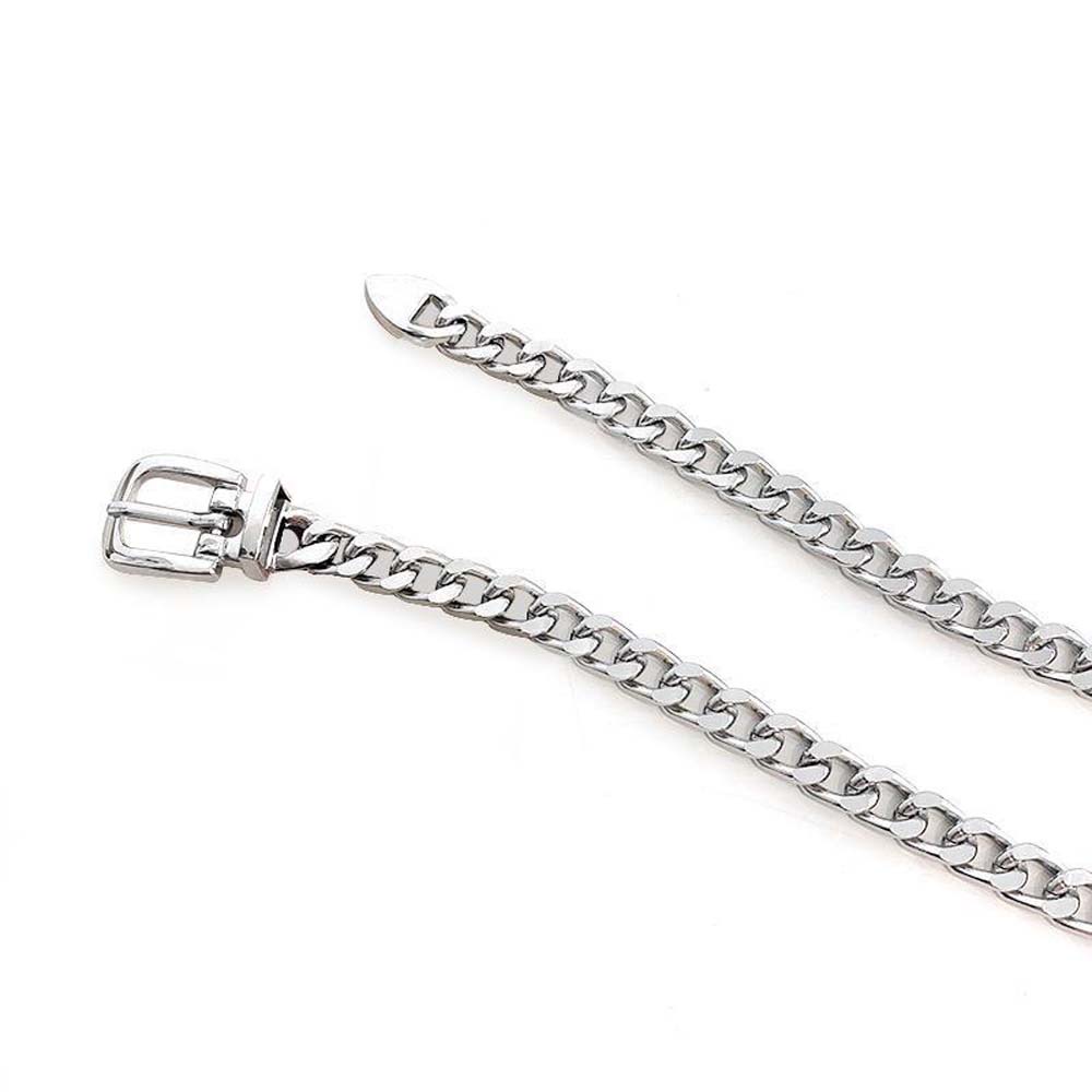 Thắt Lưng Kim Loại Dáng Dài Phong Cách Âu Mỹ Thời Trang Mùa Hè Cho Nữ