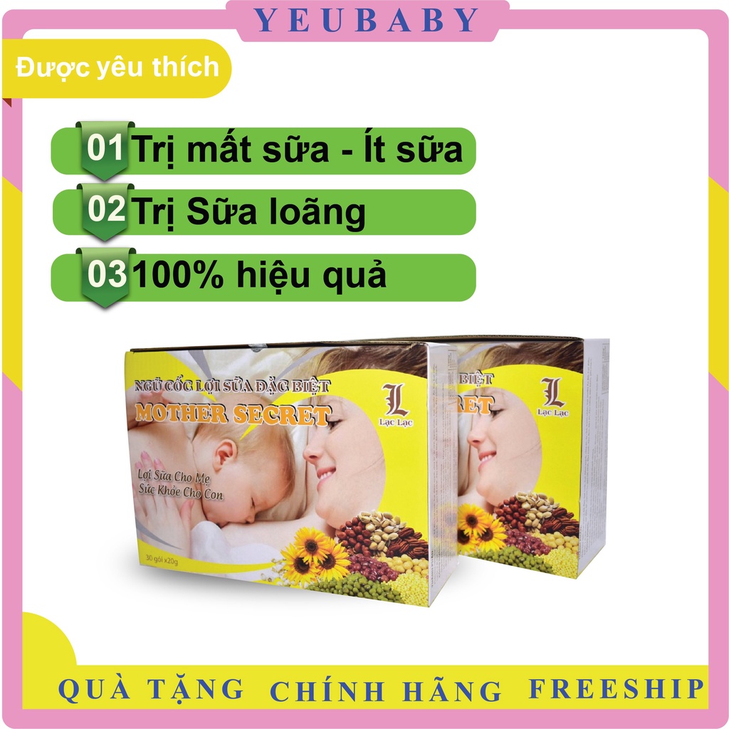 Ngũ cốc lợi sữa Lạc Lạc chính hãng, sữa về nhanh, thơm,đặc, bé tăng cân tốt,giảm 30k và tặng quà cho bé khi mua combo 2