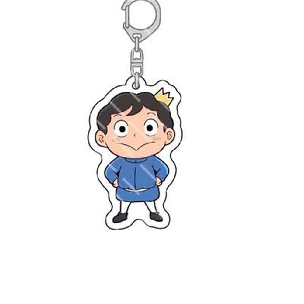 CHOOKEY Móc Khóa Hoạt Hình Poggi Kak Animation Bằng Acrylic Có Thể Điều Chỉnh
