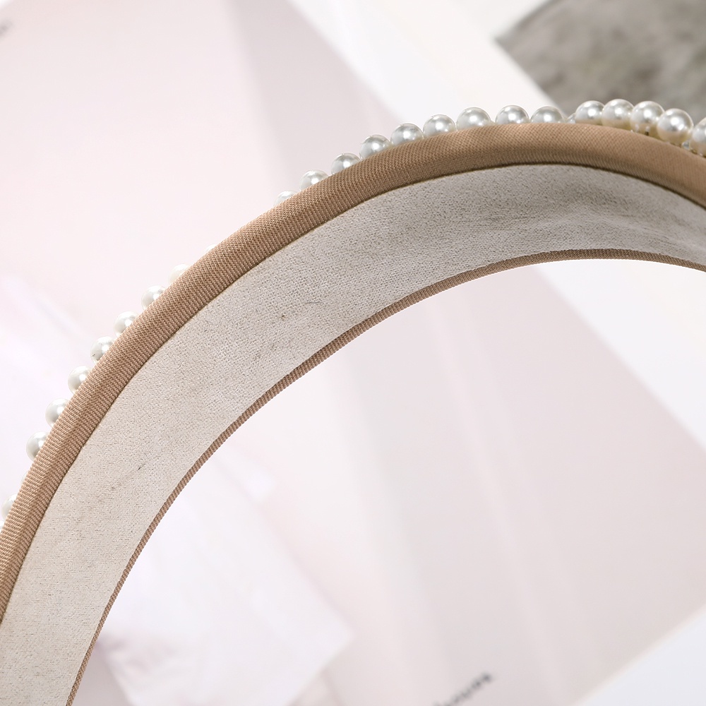 Mới Băng Đô Cài Tóc Đính Ngọc Trai Nhân Tạo Xinh Xắn Cho Nữ