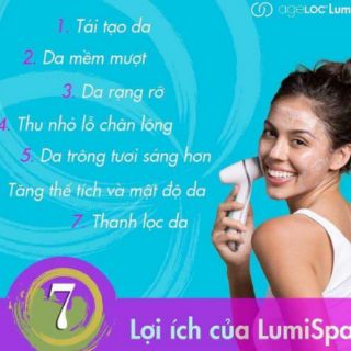 Máy rửa mặt matxa Lumispa