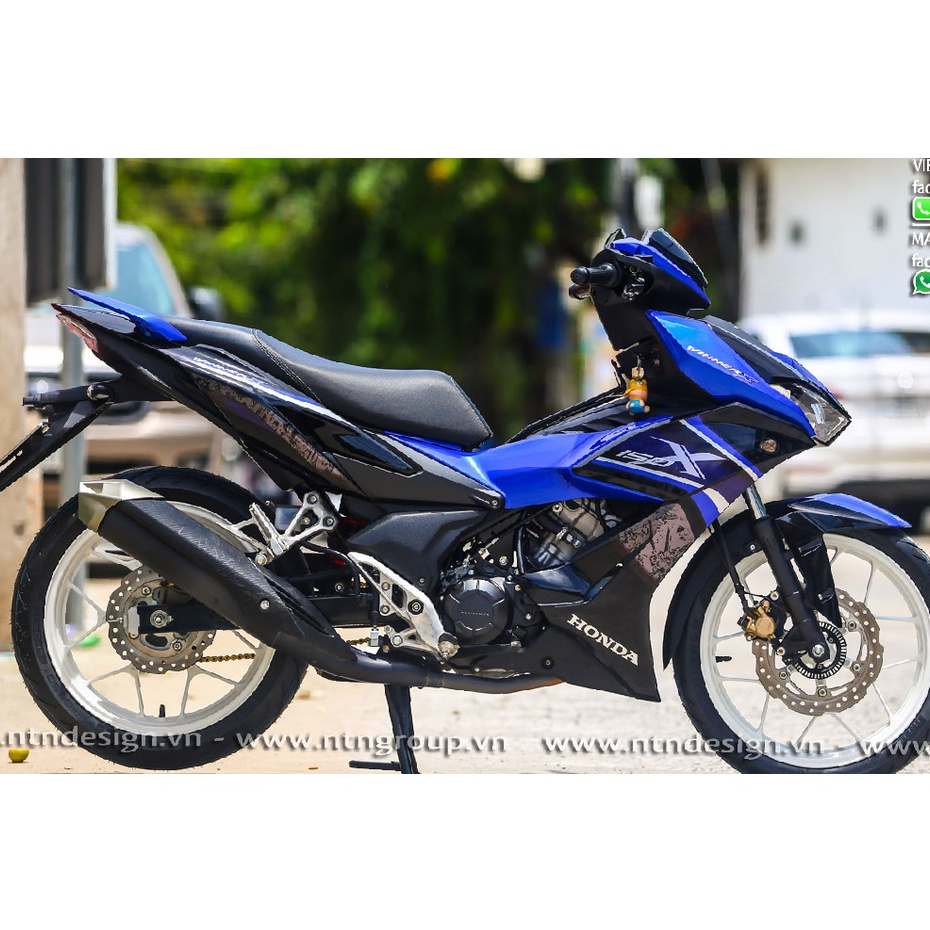 Tem Rời Honda Winner X - Tem 3 Lớp - Tặng Logo - Ver 1