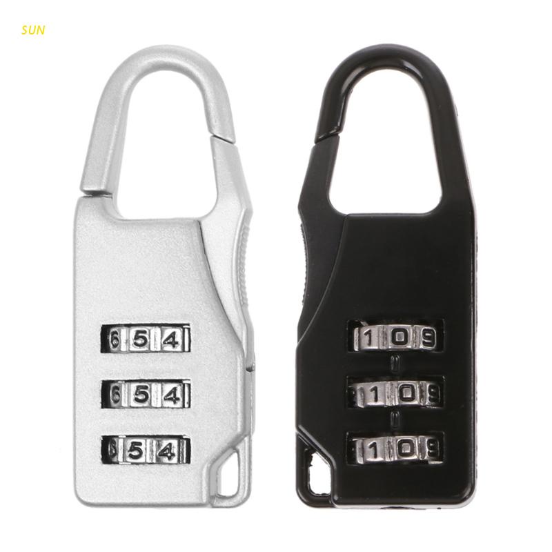 Ổ khóa hành lý 3 số an toàn tiện dụng cho vali du lịch