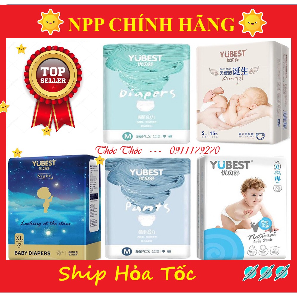 BỈM YUBEST ANGEL DÁN/QUẦN NỘI ĐỊA TRUNG QUỐC S90/M84/L78/XL72/XXL66