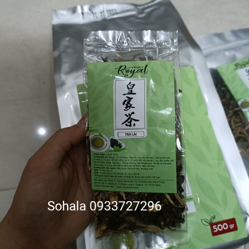 Túi 100g Lục trà lài (trà nhài) Ro-yal pha trà sữa trà chanh trà trái cây