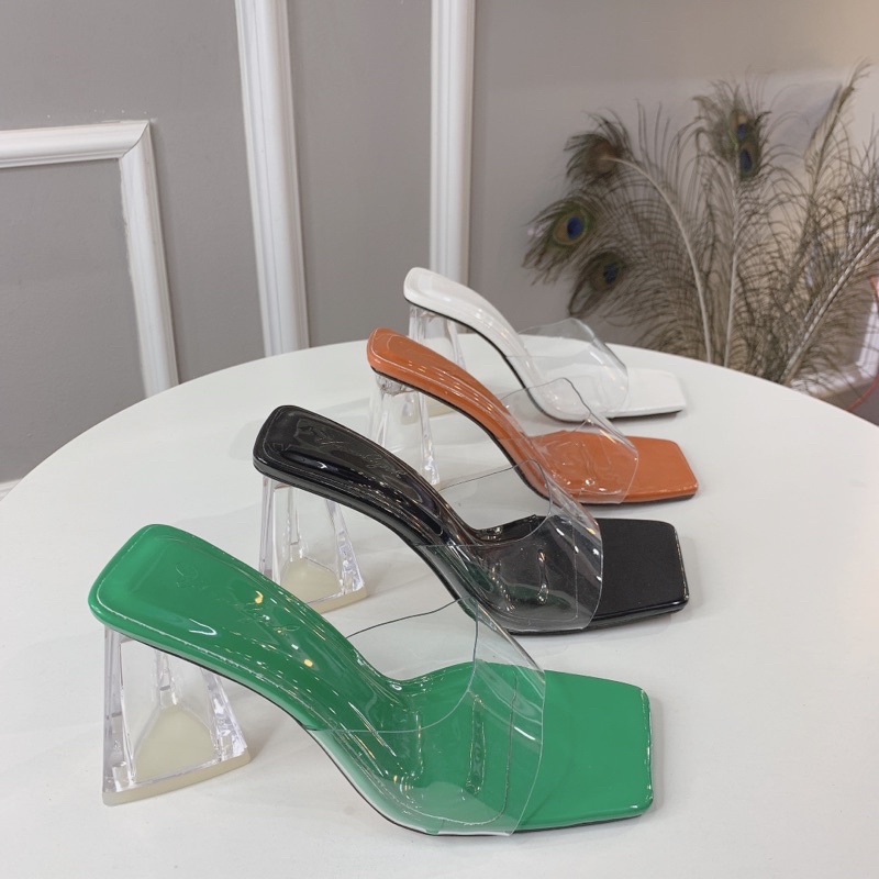 ❤️ HÀNG CÓ SẴN❤️Guốc mika gót tâm giác9cm