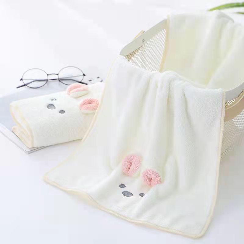 Khăn Tắm Cotton Dày Dặn Siêu Lớn Thấm Hút Tốt Kiểu Hàn Quốc Dễ Thương Cho Nam Và Nữ