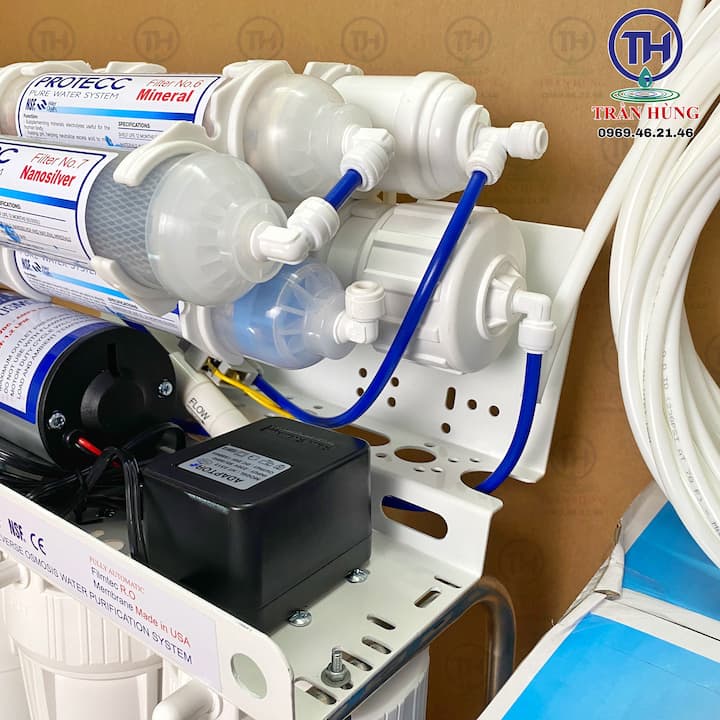 BỘ MÁY LỌC NƯỚC RO PROTECC 4 - 11 CẤP LỌC ⚡️ CHÍNH HÃNG ⚡️ CAO CẤP - LỌC NƯỚC UỐNG TRỰC TIẾP TẠI VÒI
