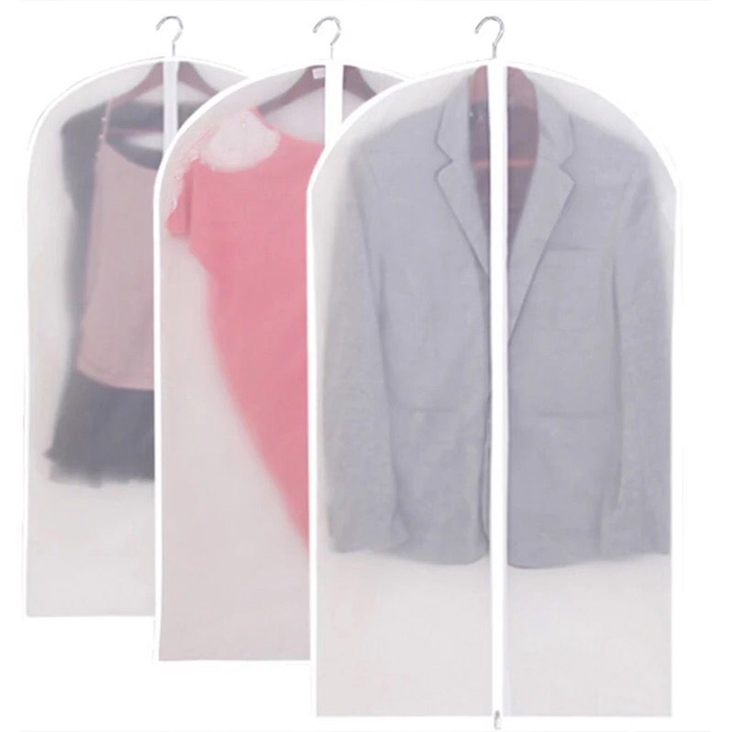 [4 kích cỡ] vỏ quần áo chống bụi, vỏ chống bụi, túi đựng áo khoác, túi đựng đồ