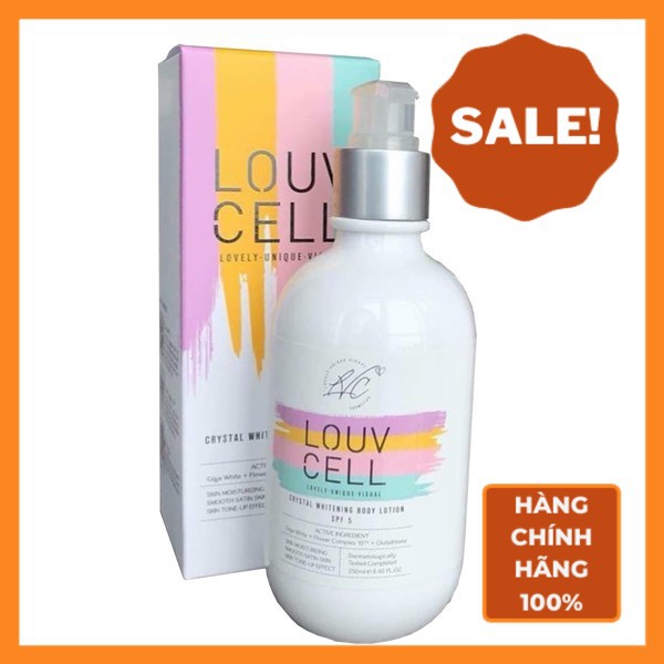Kem dưỡng trắng da body Louv cell ( chính hãng 100%)