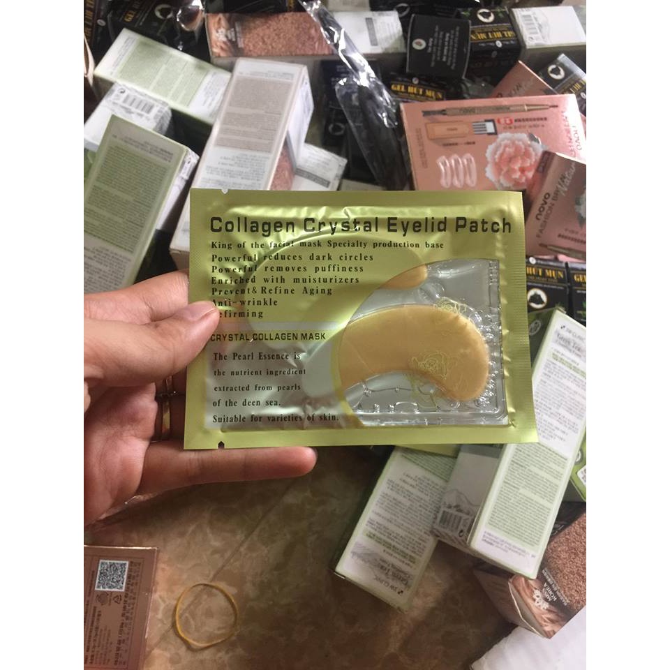 Mặt nạ mắt Crystal Eyes Collagen