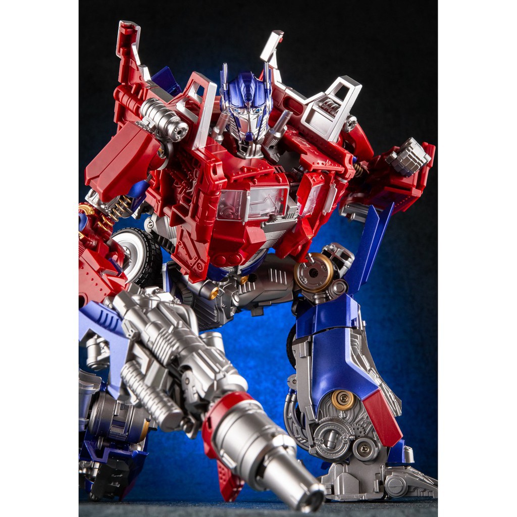Mô Hình Optimus Prime LS-03 KM-01 Black Mamba LS 03 Đồ chơi Robot người máy lắp ghép LS 03F cao 38cm Km01Ls03 Ls03f