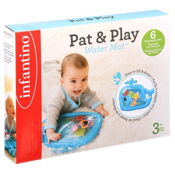 Thảm chơi nước Infantino cho bé giai đoạn tập lẫy từ 3 tháng tuổi