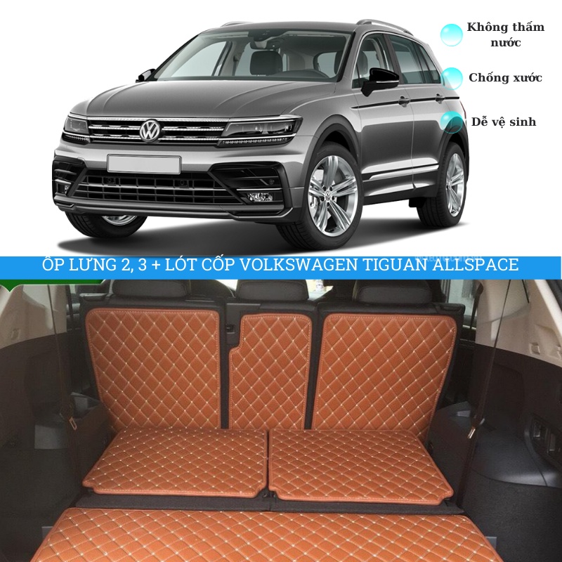 Ốp lưng 2, 3 + lót cốp xe Volkswagen Tiguan allspace