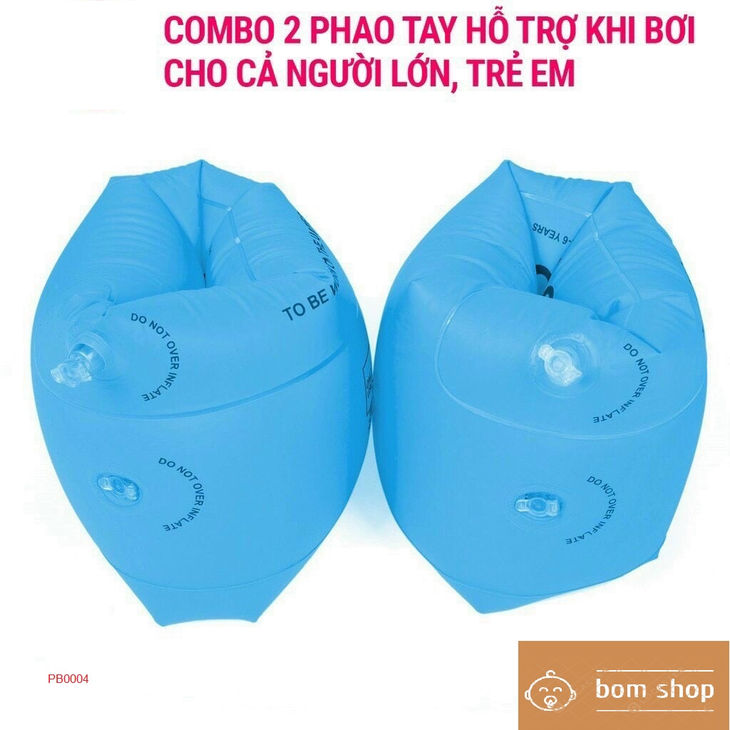 Phao đeo tay tập bơi cho trẻ em, người lớn phao bơi cho bé - chất lượng Châu Âu CE về an toàn