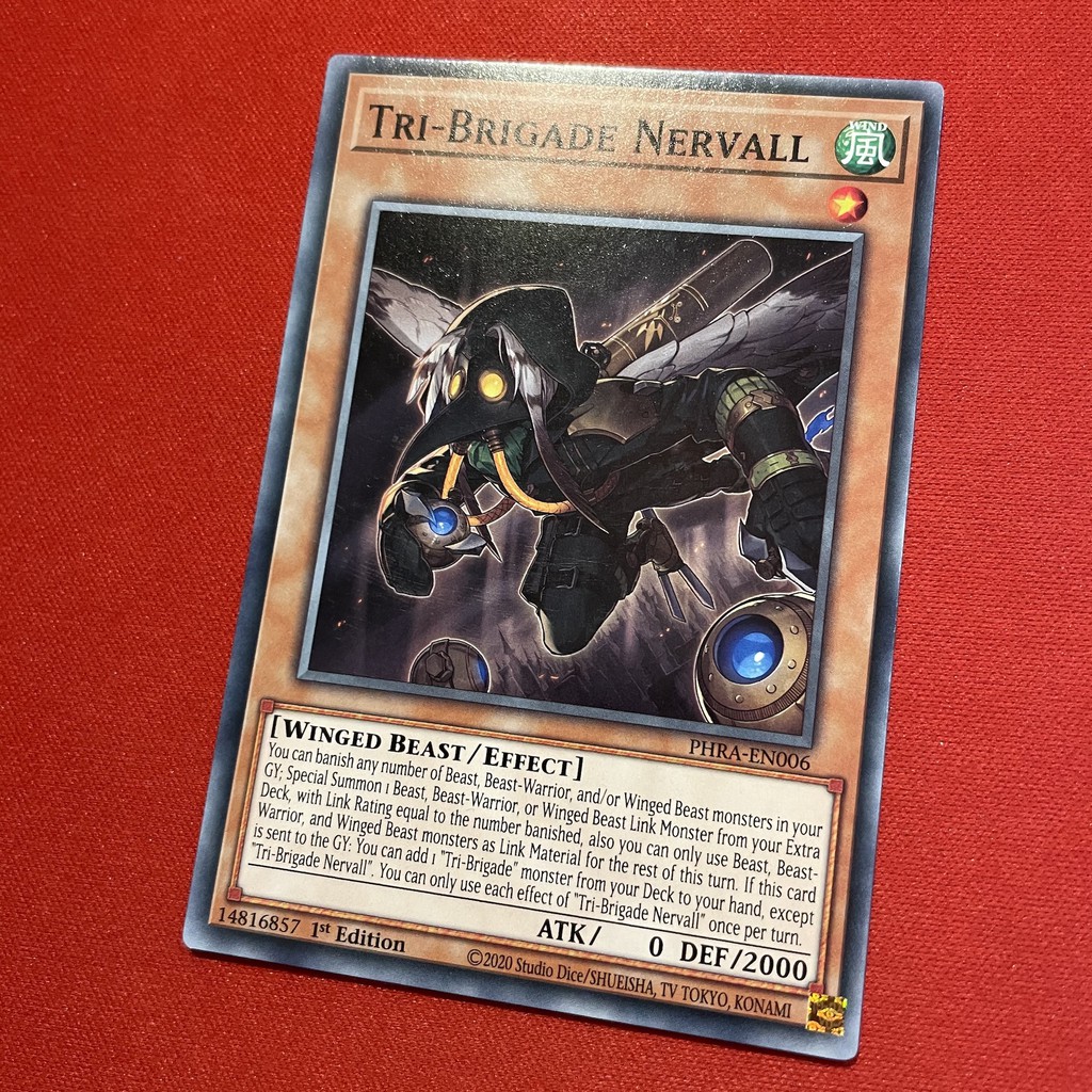 EN-JP]Thẻ Bài Yugioh Chính Hãng] Tri-Brigade Nervall