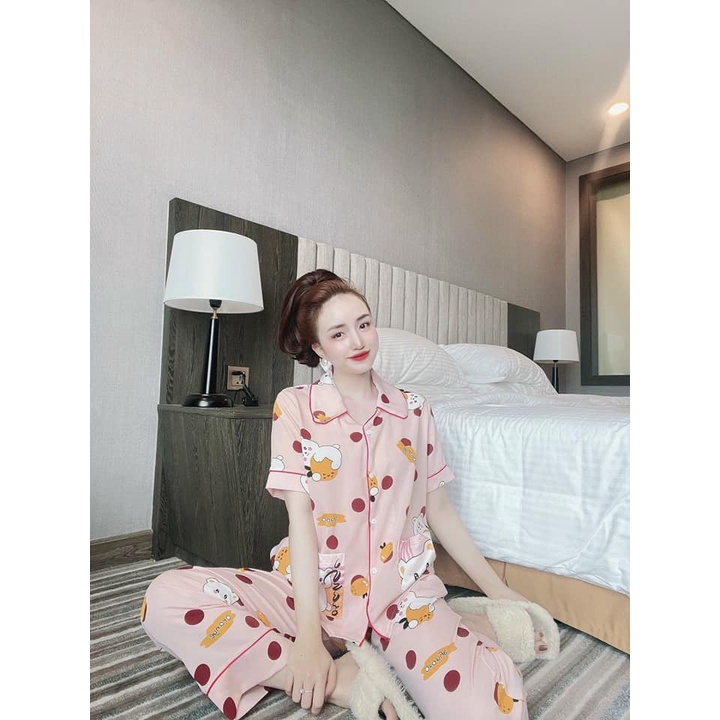 Set Bộ Lụa Mango Siêu Xinh Hàng Cao Cấp - Mẫu Mặc SP Thật