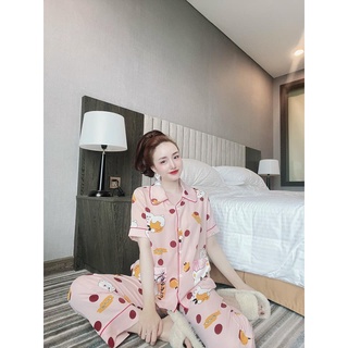 Set bộ lụa mango siêu xinh hàng cao cấp - mẫu mặc sp thật