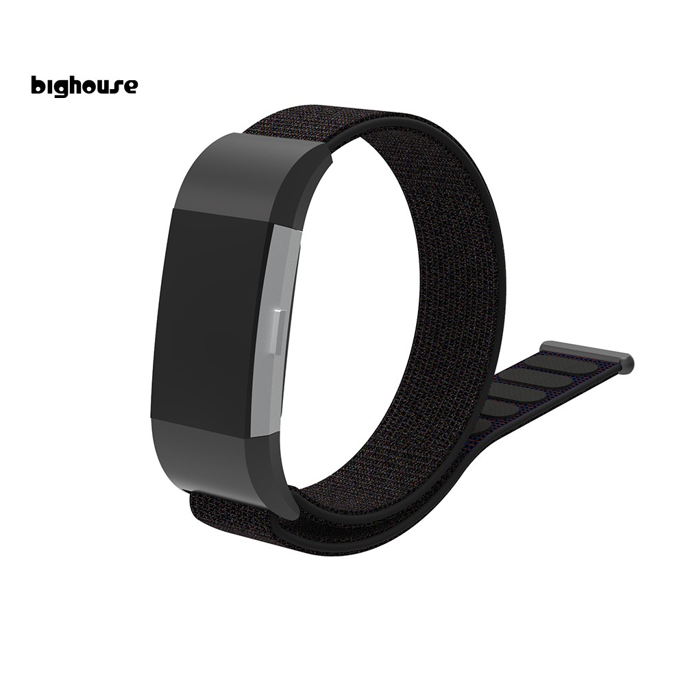 Dây Đeo Sợi Nylon Thay Thế Cho Vòng Tay Thể Thao Fitbit Charge 2