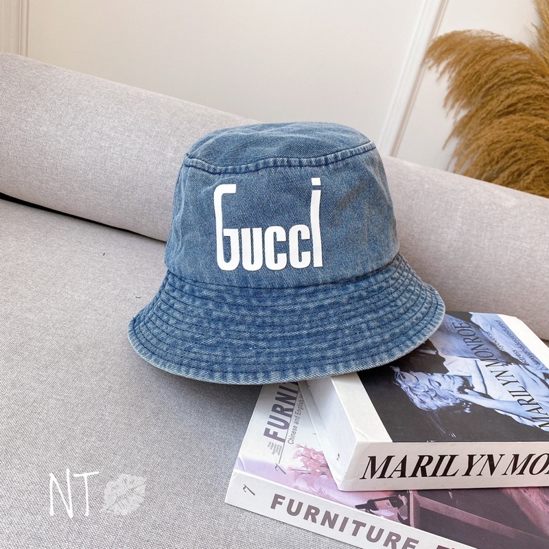 Mũ vành bucket bò g c