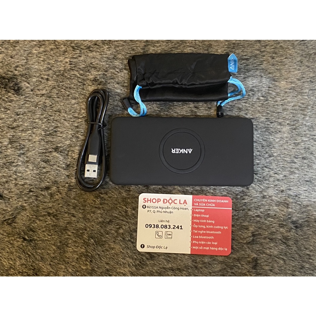 Pin Sạc Dự Phòng Không Dây Anker Wireless PowerCore 10000 mAh - A1615
