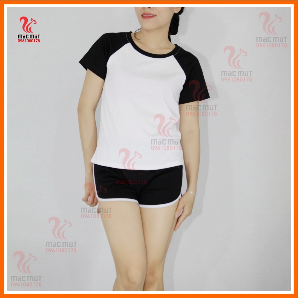 DB030 - [HÌNH SHOP TỰ CHỤP] Bộ đồ nữ mặc nhà thun cotton xinh xắn đáng yêu, có thể mặc đi chơi dạo phố, làm đồ đi ngủ.