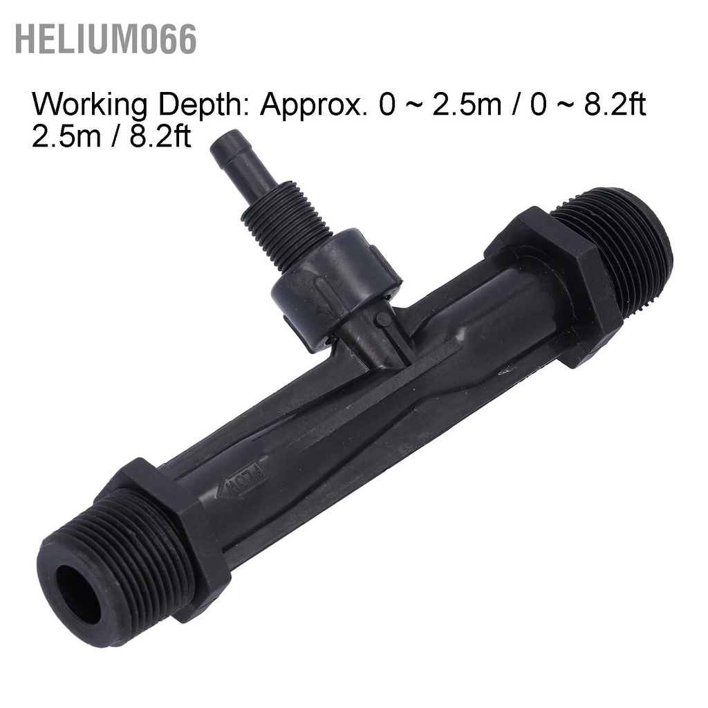 Ống Venturi Máy phun phân bón PVDF G3 / 4 Dụng cụ trộn tưới tiêu cho nông nghiệp Heli