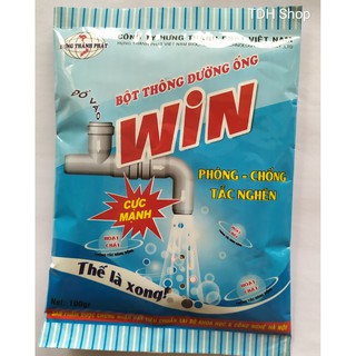 Bột thông cống, đường ống Win siêu mạnh