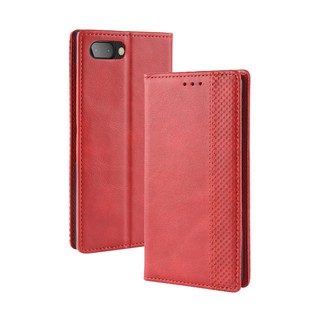 [Giá rẻ nhất ] Bao da dạng ví BlackBerry Key2 Luxury Leather