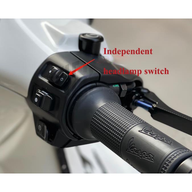 Vỏ Bọc Công Tắc Đèn Pha Bằng ABS Cho Xe Máy VESPA SPRINT PRIMAVERA 150 2013-2020 2021 2022