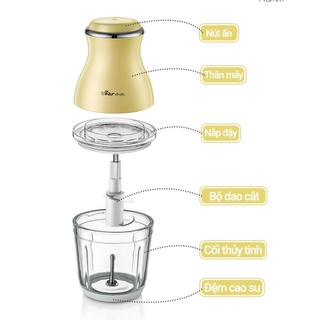 Máy xay cao cấp đa năng Bear 0,6L