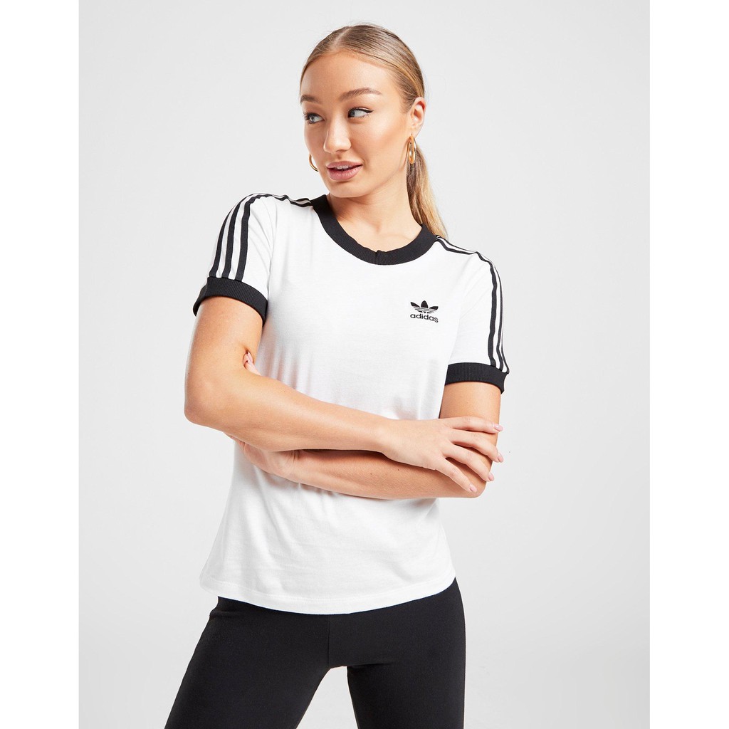 Áo thun das trắng 3 sọc cổ điển 502 3-Stripes Tee