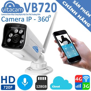Camera ip ngoài trời vitacam vb720 - 1.0mpx chính hãng bh 2 năm