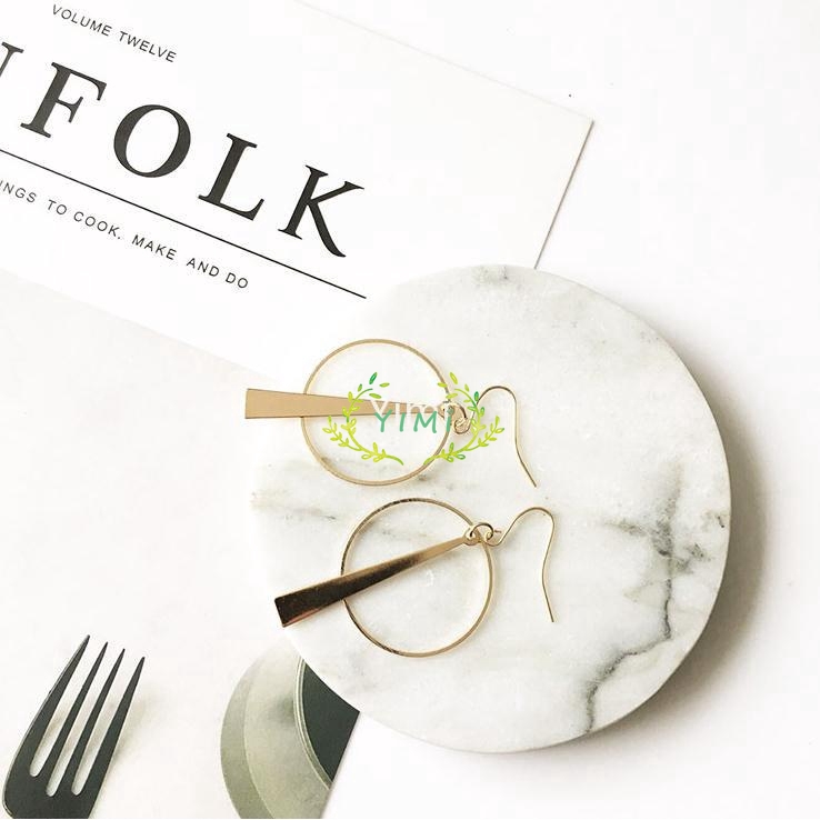 COD Hoa tai retro hình học phong cách Hàn Quốc cho phụ nữ jc5021❤Yimi❤