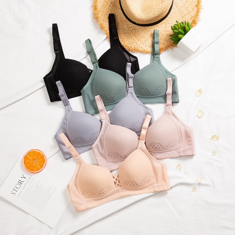 Áo Lót Nữ Thông Hơi ⭐FREESHIP⭐ Áo Ngực Lưới Tạo Khe - Nâng Ngực Không Gọng A195