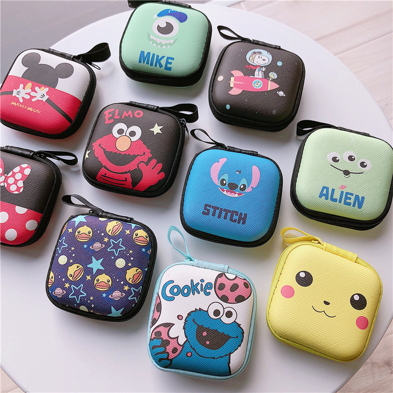 Túi Đựng Pin Sạc Dự Phòng / Cáp Sạc / Tai Nghe / Ổ Cứng / Phụ Kiện Kỹ Thuật Số mike elmo Chống Nước Nhỏ Gọn Bền Bỉ Dùng Khi Đi Du Lịch